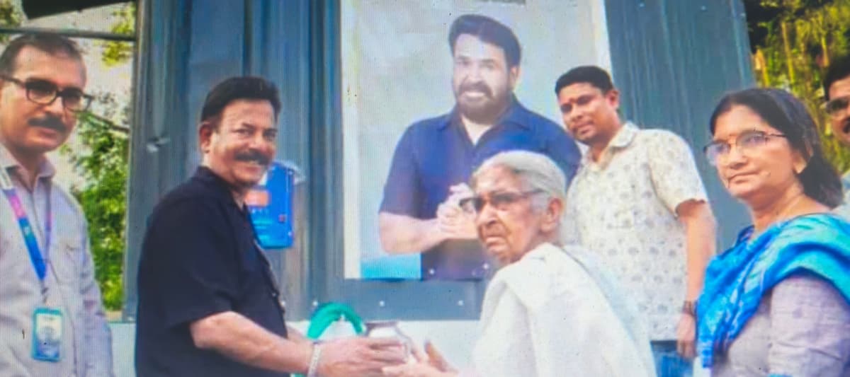 മോഹൻലാലിന്റെ കനിവിൽ കുടിവെള്ളമായി