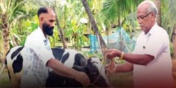 എൽഡിഎഫ് തോറ്റു, മുസ്തഫയ്ക്ക് ലഭിച്ചത് കറവ പശുവിനെ